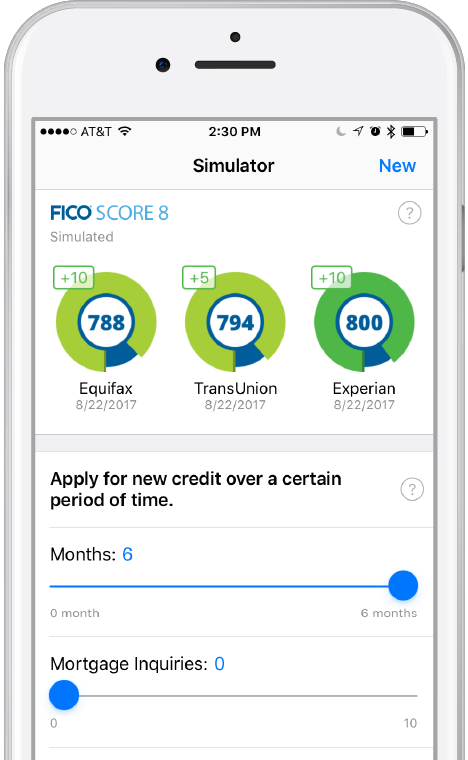 myFICO mobile app for iPhone and Android. FICO® Scores at ...